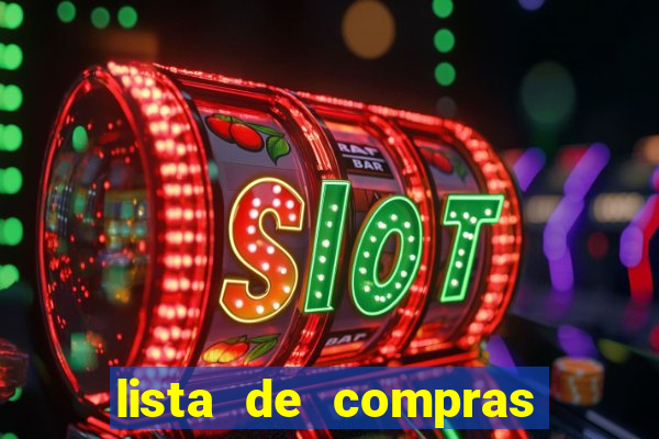 lista de compras supermercado completa pdf